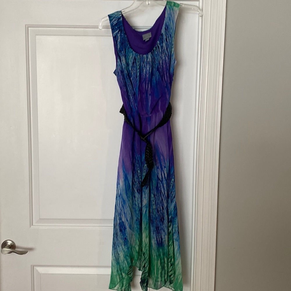 Beautiful handkerchief tail dress